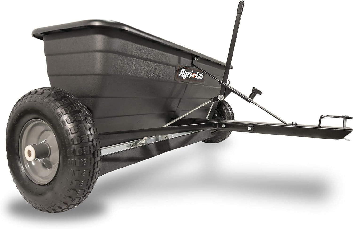 175-Pound Max Tow Behind Drop Spreader