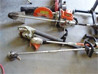 Assorted Misc gas lawn tools