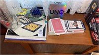Uno, playing cards and other games