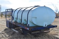 16ft Sprayer Support Deck w/2000 gal. Poly Tank,