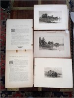 Vintage Etchings Prints By Van Elten & Bellows (3)
