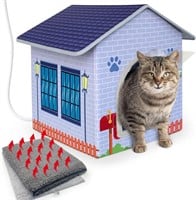 Heated Cat House  Indoor/Outdoor  Easy Setup