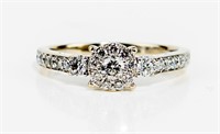 Jewelry 14kt White Gold Diamond Ring