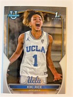 KIKI RICE 2022-23 BOWMAN UNIVERSITY CARD