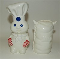 Pillsbury Doughboy in Oven Mitts with Flour Sacks