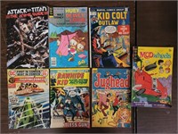 Comic Books- Kid Colt, Mod Wheels, Jug Head