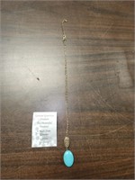 Chinese Turquoise Gemstone Necklace
