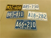 Collectable licence plates