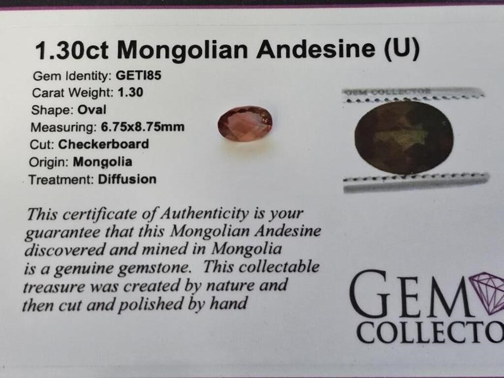 1.30ct Mongolian Andesine