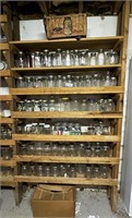 Collection Of Mason Jars, Misc