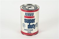 TURBO SUPER DUTY MOTOR OIL LITRE CAN BANK
