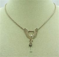 Sterling Eagle Necklace