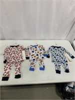 SWIGGLES, BOYS PYJAMAS, 2 PC- SIZE: 12M, 1 PC-