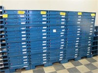 (23) Sections Pull Out Small Storage Bins