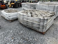 (2) Skid Lot Of Misc Style Pavers