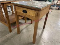 Stickley Mission Oak Lamp Table w/drawer