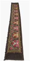 EMBROIDERED SILK SUZANI WALL RUNNER