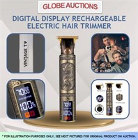 DIGITAL DISPLAY RECHARGEABLE ELECTRIC HAIR TRIMMER