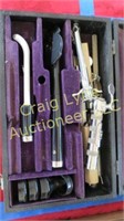 Vintage otolaryngoscope kit