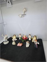 Angel Cherub Figurine Lot of 12