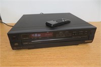 Garrand 5 Disc CD player/remote, powers up