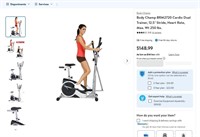 W4782  Body Champ Cardio Dual Trainer 12.5 Strid