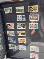 Binder with Vintage Stamps