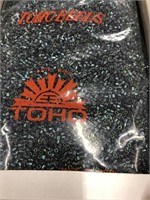 Toho 8/0 hex beads. Blue green Iris. Five – HK