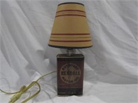 Kendall Oil Can Lamp 15" (Works)
