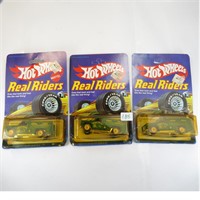 (3) Hot Wheels Forest Service Real Riders
