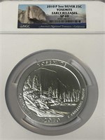 5oz Silver Near Perfect Grade SP 69, Matte Finish