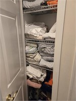Contents Of Whole Linen Closet And Bathroom