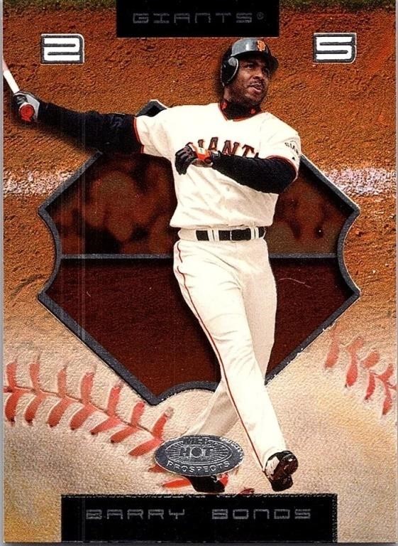 2002 Fleer Hot Prospects #62 Barry Bonds HOF