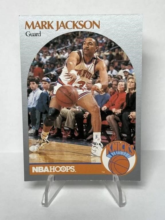 1990 NBA HOOPS MARK JACKSON #205 w MENENDEZ BROS