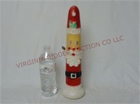 Vintage Empire Blow Mold ~ Pencil Santa ~ 14" Tall