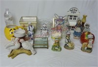 Figurines, Planter, Coin Bank & More!!!