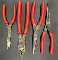 4 SnapOn Pliers & Cutters