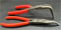 SnapOn Bent Nose Pliers w Cutters
