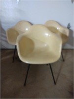 (3) Fiber Glass Chairs