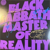 Black Sabbath Autographed Album Cover