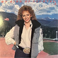 Reba McEntire Autographed Album Cover