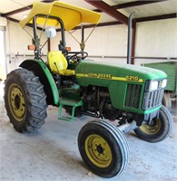 1999 JOHN DEERE 5210 C-UTILITY TRACTOR WITH CANOPY