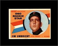 1960 Topps #145 Jim Umbricht EX to EX-MT+
