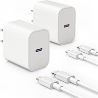 iPhone Fast Charger [Apple MFi Certified] 20W PD