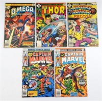 (5) MARVEL 30c COMIC ISSUES, THOR