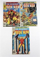 (3) MARVEL IRON MAN COMICS #100,