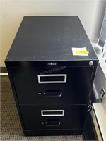 2 Drawer File Cabinet 26"x18"x29"H