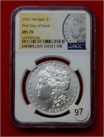 2023 Morgan Silver Dollar NGC MS70