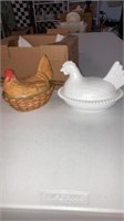 2 Hen dishes