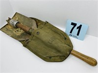 Vintage US Military Shovel